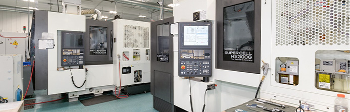 Machining Facilities in Putnam, CNC 5-Axis Milling SuperCells